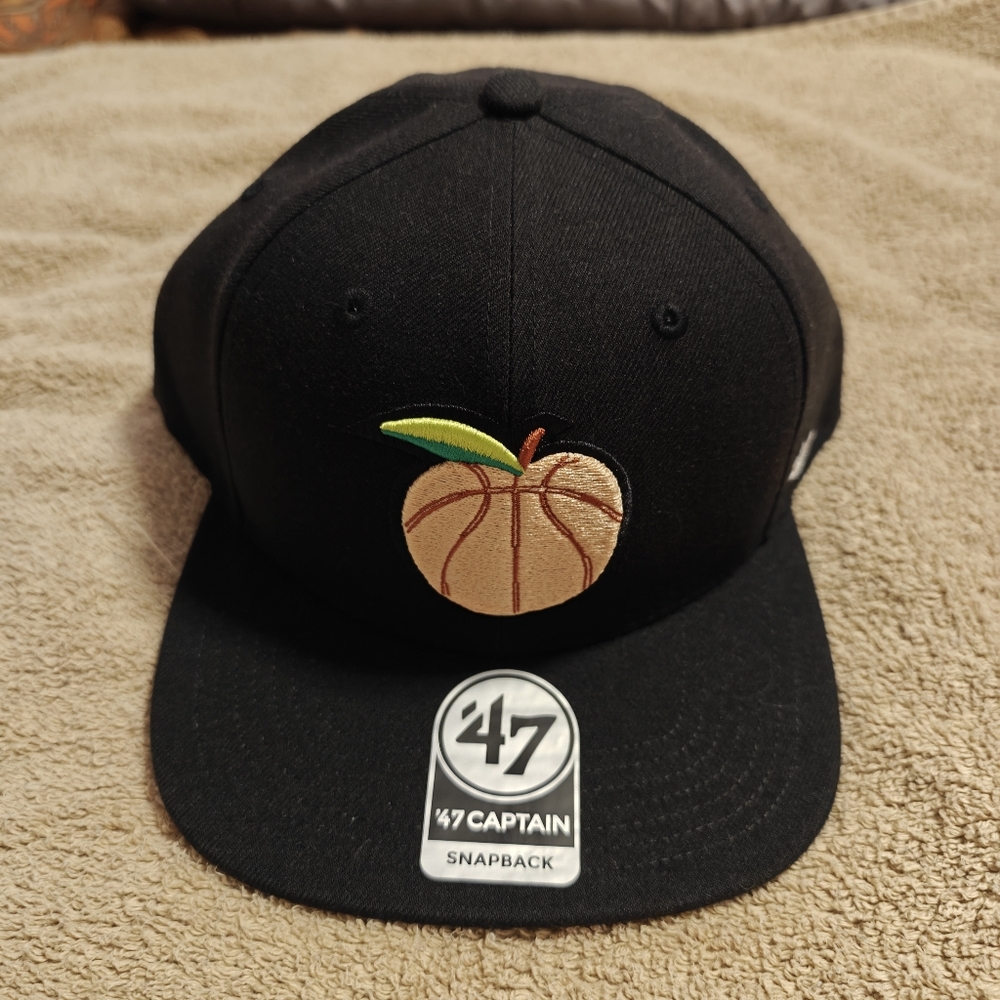 47 brand Atlanta Hawks peach hat
